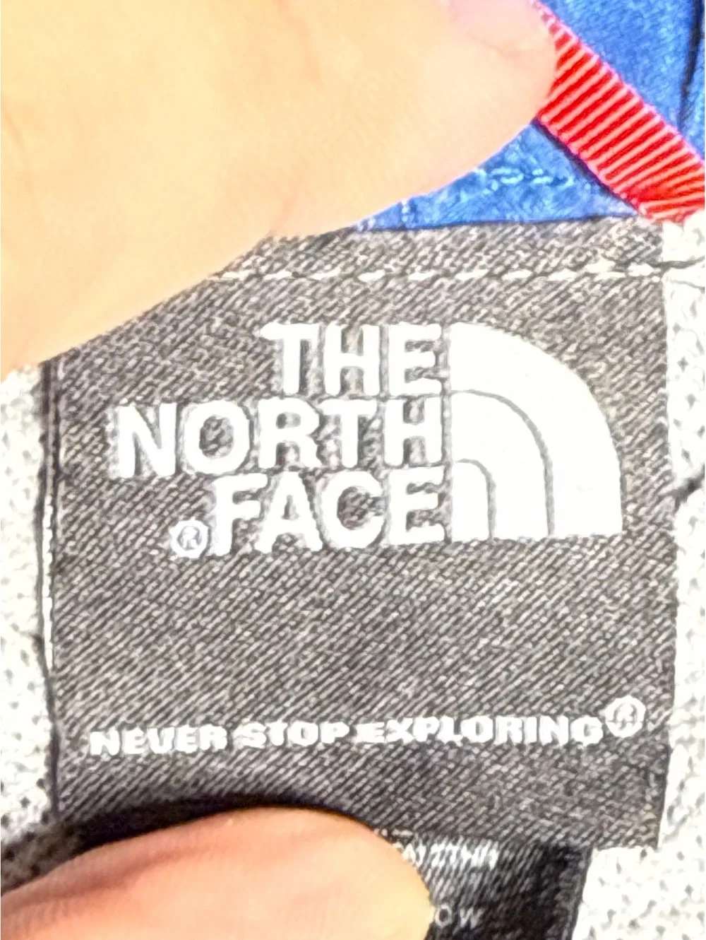 The North Face Blue Outdoor Shorts with Adjustable Waist M